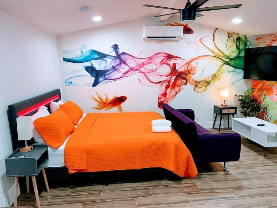 Phoenix Retreat - Studio With King Bed - 10 Min From Airp - Unit C エクステリア 写真